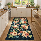 DUKINO 3x6 Hallway Runner Rug, Washable Kitchen Rug Non Slip - Image 5