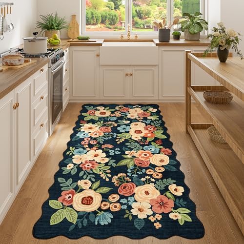 DUKINO 3x6 Hallway Runner Rug, Washable Kitchen Rug Non Slip - Image 5