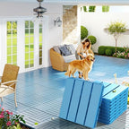 Goovilla Plastic Interlocking Deck Tiles, 9 Pack by Goovilla