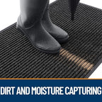 OLANLY 2-Pack Front Door Mats 47x23, Waterproof Heavy-Duty Doormats - Image 5