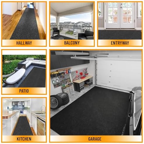 Ottomanson 2x4 Indoor Outdoor Door Mat – Non-Slip Waterproof Floor Mat - Image 4