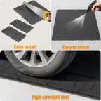 44 Pack Interlocking Deck Tiles, All-Weather Outdoor Deck Tiles - Image 3