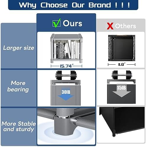 Mavivegue 20 Cube Storage Organizer Bookshelf - Image 5
