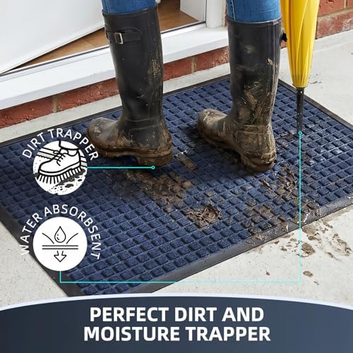Front Door Mat Outside Entrance, Heavy Duty Doormat - Image 3