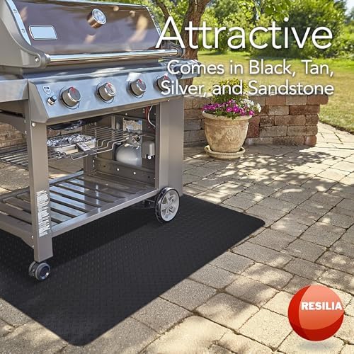 RESILIA X-Large Under Grill Mat – Heavy Duty, Reusable Outdoor Floor Protector - Image 3