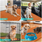 OLANLY Dog Door Mat for Muddy Paws 30x17, Super Absorbent Chenille Mud Mat - Image 7
