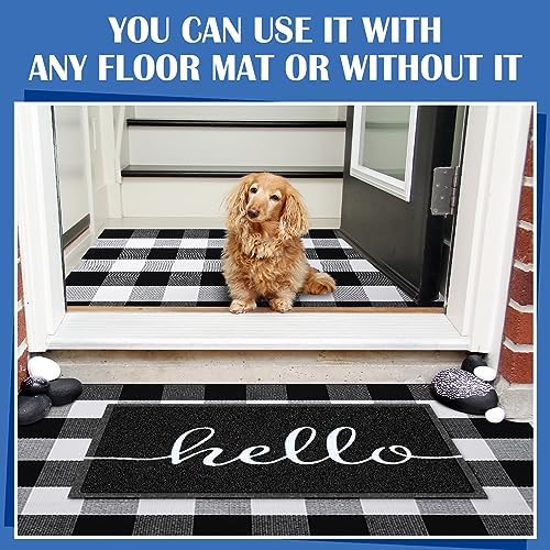 Geelin 2 Pcs Layered Hello Doormat - Image 5