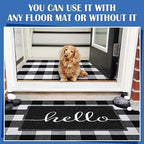 Geelin 2 Pcs Layered Hello Doormat - Image 5