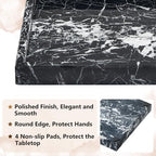 Real Natural Marble Tray for Bathroom, Kitchen Counter & Desktop - Image 3