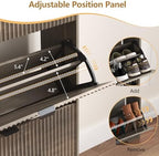 HUANLEGO Shoe Cabinet Storage for Entryway - Image 6