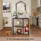 WOHOMO 31.5 in Entryway Table Modern Sofa Table - Image 3