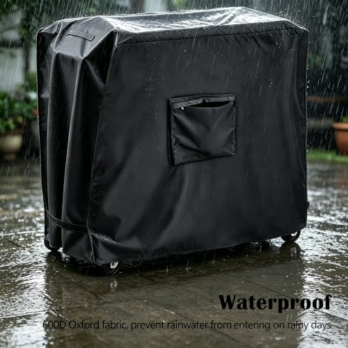 Cooler Cart Cover for 80-100 Qt Patio Rolling Ice Chest Cart - Image 7