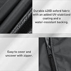 Patio Heater Covers with Reflective Strip, Outdoor Heater Cover Waterproof - Image 6