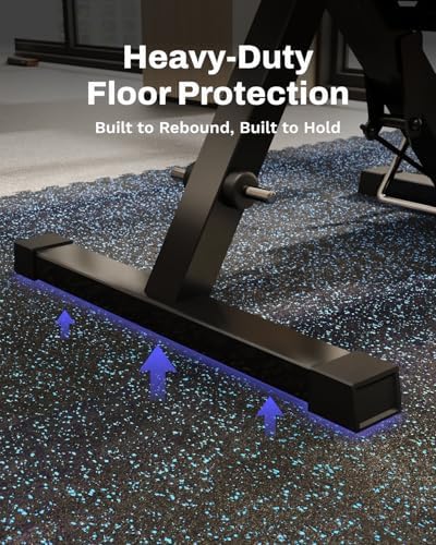 AIRHOP 0.56in Thick 144 Sq Ft Exercise Equipment Mats, 36 Tiles Upgraded Rubber - Image 5