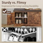DINZI LVJ Shoe Storage Bench - Image 6