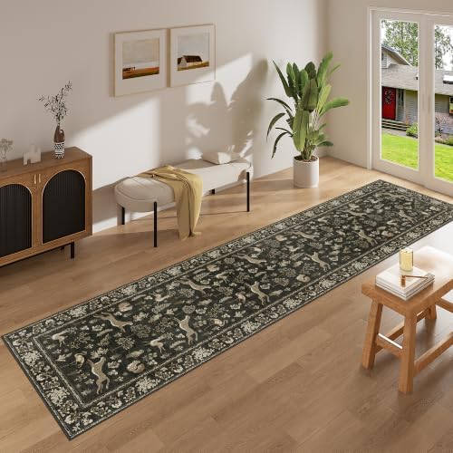 DUKINO 2x10 Rug for Hallway, Washable Kitchen Runner Rug - Image 3