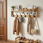 27.5" Wall Mount Coat Rack - Image 6