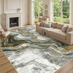 GarveeHome Large 8x10 Washable Rugs by GarveeHome