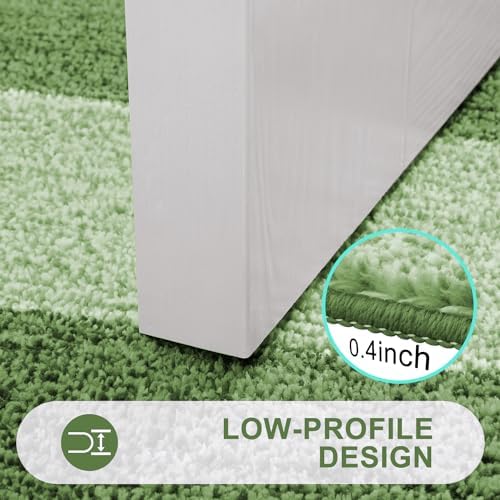 Kitinjoy Indoor Outdoor Door Mat, 70x32 Non-Slip Dirt Trapper Doormats - Image 4