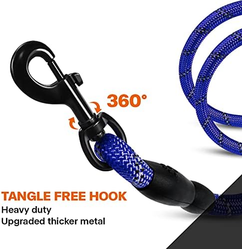 Taglory Rope Dog Leash for Medium Large Dogs, 4 FT Padded Handle - Image 6
