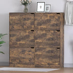 BORNOON Shoe Cabinet with 6 Flip Drawers, Slim Narrow Shoe Storage Cabinet - Image 3