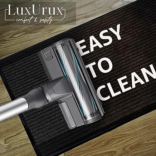 LuxUrux Striped Black Door Mat - Image 4