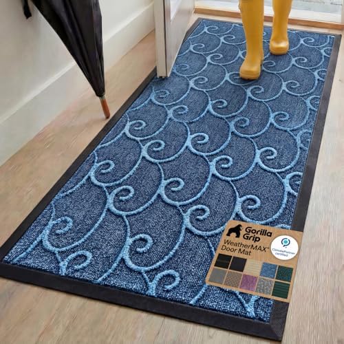 GORILLA GRIP WeatherMAX Door Mat, Indoor Outdoor by GorillaGrip