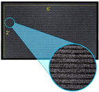 LuxUrux Durable Rubber Door Mat - Image 2