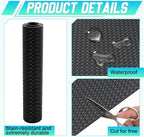 Breling 16 in X 20 ft Rubber Diamond Plate Garage Floor Mat - Image 3