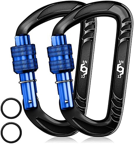 Rhino Produxs 12kN Heavy Duty Carabiner Clips by RhinoCarabiners
