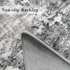 2x6 Abstract Kitchen Runner Rug - Image 6