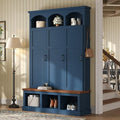Quarte Farmhouse Hall Tree by Quarte