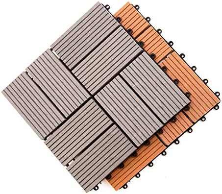 IncStores Helios Interlocking Patio Deck Tiles | All Weather | Waterproof - Image 3