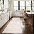 Hallway 3x8 Washable Runner Rug: Abstract Stain Resistant Entryway Kitchen Area by HYHAOYUNLAI