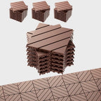 EchoDeck Interlocking Deck Tiles, 27 Pack Deck Tiles Interlocking Outdoor All by Unknown