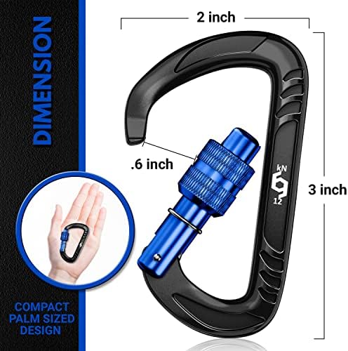 Rhino Produxs 12kN Heavy Duty Carabiner Clips - Image 2
