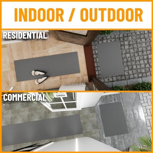 Ottomanso 7x45 Large Waterproof Floor Mat, Non-Slip Indoor Outdoor Door Mat - Image 2