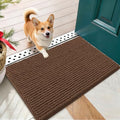 OLANLY Dog Door Mat for Muddy Paws 24x16, Extra Absorbent Chenille Mud Mat by OLANLY