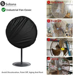Wall Mount Fan Cover, Suitable for 24 Inch Industrial Fan and Pedestal Fan - Image 4