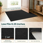 KOZYFLY Runners for Hallways 2x5 ft Washable Kitchen Runner Non Slip Rubber - Image 4