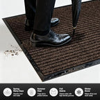 72"x24" Commercial Floor Mat, Non-Slip Waterproof Front Door Mat - Image 6