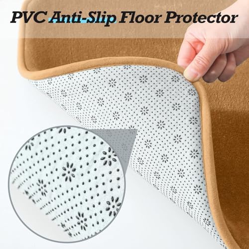 HUXMEYSON Bathroom Rugs Sets 3 Piece, Non-Slip & Quick Dry Bath Mat Set - Image 5