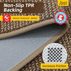JSEI Dirt Trapper Door Mat 24" x 36", Non-Slip Washable Doormats - Image 5