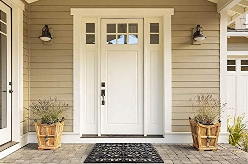 DII Rubber Doormats Collection All Weather, Wrought Iron - Image 2
