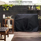 Outdoor Prep Table Cover for Keter Unity Small Portable Table Black - Image 7