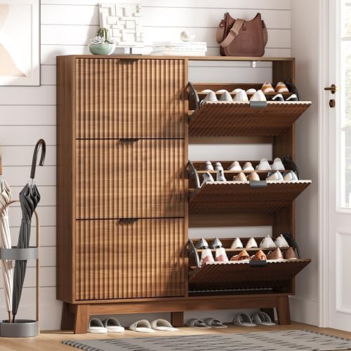 HUANLEGO Shoe Cabinet Storage for Entryway by HUANLEGO