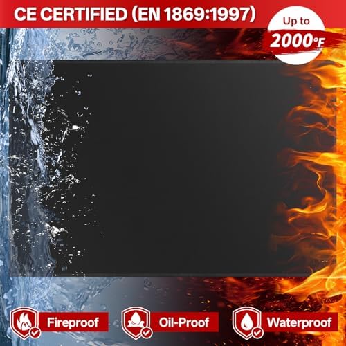 SecuCaptain Under Grill Mat for Outdoor Grill - Image 6