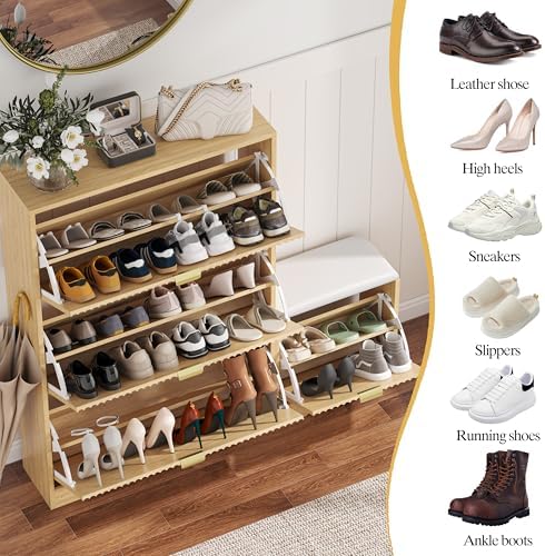 HUANLEGO Shoe Cabinet Storage for Entryway - Image 4