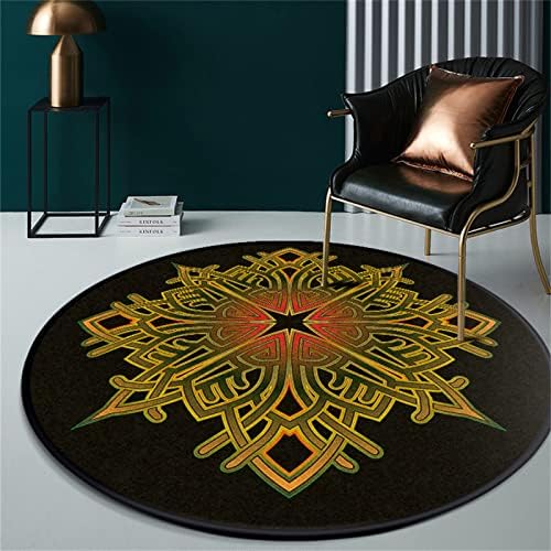 Chair Mat for Hardwood Floor Anti-Slip Floor Protector Round Gaming Computer - Image 3