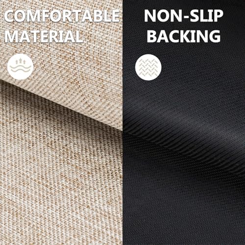 LEKEEPGO Ultra Thin Indoor Door Mat 24"x47", Non Slip Door Mat - Image 4